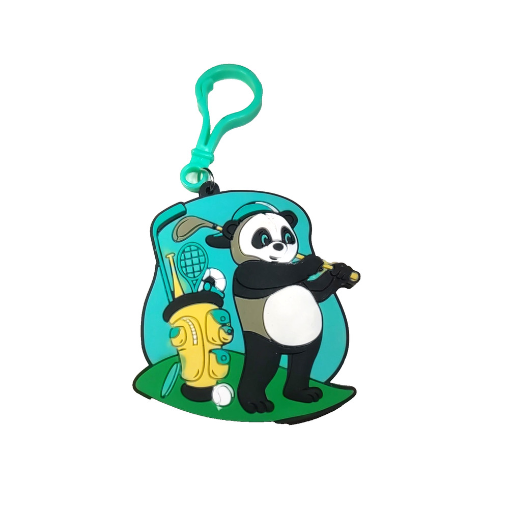 Dude Perfect Keychain Back Pack Buddy Golf Panda Children Reward Program